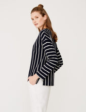 Load image into Gallery viewer, Grace30 Top-Navy-Fi&amp;Co Boutique
