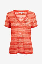 Load image into Gallery viewer, Great Plains Camilla Texture V-Neck Top-Paprika-Fi&amp;Co Boutique
