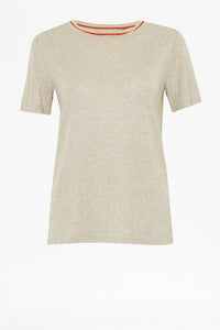 Great Plains Madeleine Jersey Glitter Tee-Gold-Fi&Co Boutique