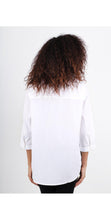 Load image into Gallery viewer, Great Plains Weekend Shirting 3/4 Sleeve Shirt-Optic White-Fi&amp;Co Boutique
