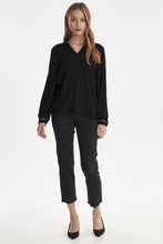 Load image into Gallery viewer, ICHI IHBABITA Shirt-Black-Fi&amp;Co Boutique
