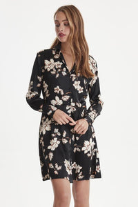 ICHI IHClaudio Dress-Black-Fi&Co Boutique