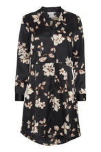 Load image into Gallery viewer, ICHI IHClaudio Dress-Black-Fi&amp;Co Boutique
