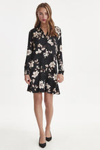 Load image into Gallery viewer, ICHI IHClaudio Dress-Black-Fi&amp;Co Boutique
