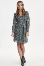 Load image into Gallery viewer, ICHI IHIZZIE DRESS-North Atlantic-Fi&amp;Co Boutique
