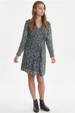 Load image into Gallery viewer, ICHI IHIZZIE DRESS-North Atlantic-Fi&amp;Co Boutique
