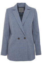 Load image into Gallery viewer, ICHI IHJALIYAH Blazer-MLG Country Blue-Fi&amp;Co Boutique
