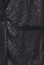 Load image into Gallery viewer, ICHI IHKATE Shimmer Blazer-Black-Fi&amp;Co Boutique
