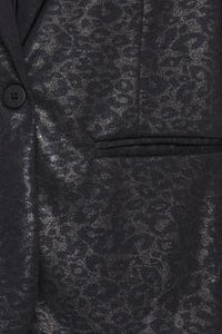 ICHI IHKATE Shimmer Blazer-Black-Fi&Co Boutique