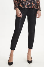 Load image into Gallery viewer, ICHI IHKATE Shimmer Pants-Black-Fi&amp;Co Boutique
