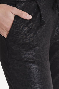 ICHI IHKATE Shimmer Pants-Black-Fi&Co Boutique