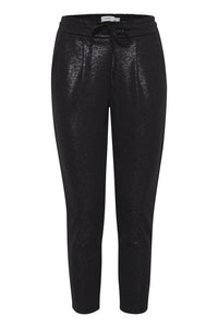 ICHI IHKATE Shimmer Pants-Black-Fi&Co Boutique