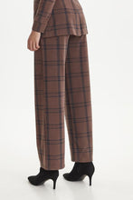 Load image into Gallery viewer, ICHI IHKATE TARTAN Pants-MLG Emperador-Fi&amp;Co Boutique
