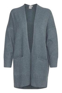 ICHI IHPALPA CARDIGAN-North Atlantic-Fi&Co Boutique