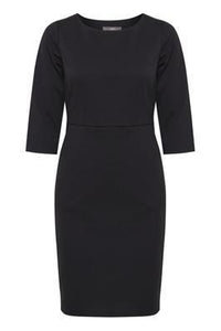 IHKate Slim Dress-Black-Fi&Co Boutique