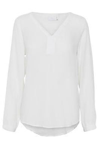 Kaffe Amber Blouse-Chalk-Fi&Co Boutique