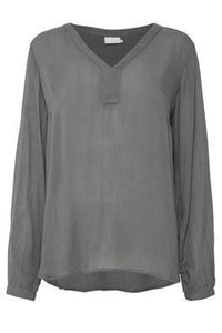 Kaffe Amber Blouse-Smoked Pearl-Fi&Co Boutique