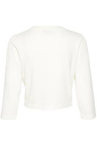 Kaffe Astrid 3/4 Bolero-Chalk-Fi&Co Boutique