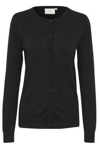 Kaffe Astrid O-Cardigan-Black Deep-Fi&Co Boutique