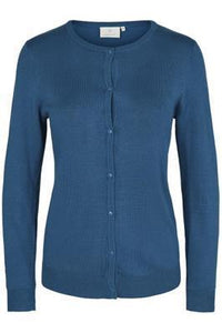 Kaffe Astrid O-Cardigan-Moroccan Blue-Fi&Co Boutique