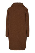 Load image into Gallery viewer, Kaffe Balma Teddy Coat-Tortoise Shell-Fi&amp;Co Boutique
