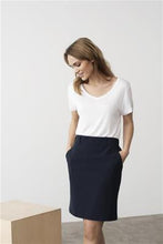 Load image into Gallery viewer, Kaffe Jillian Sara Skirt-Midnight Marine-Fi&amp;Co Boutique
