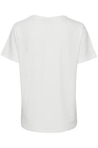 Kaffe KAbarra T-shirt-Chalk-Fi&Co Boutique