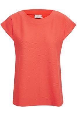 Kaffe KAbeth T-shirt-Living Coral-Fi&Co Boutique