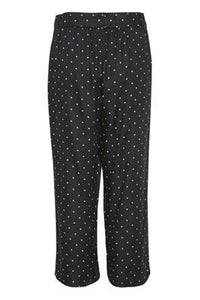 Kaffe KAdarielle Culotte Pants-Black Deep-Fi&Co Boutique