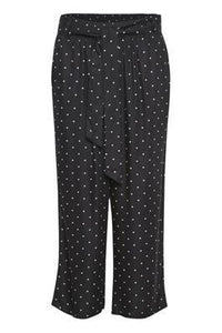 Kaffe KAdarielle Culotte Pants-Black Deep-Fi&Co Boutique