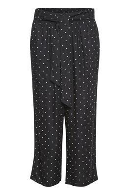 Kaffe KAdarielle Culotte Pants-Black Deep-Fi&Co Boutique