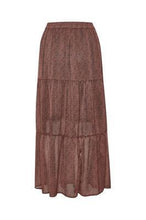 Load image into Gallery viewer, Kaffe KAella Maxi Skirt-Dull Orange-Fi&amp;Co Boutique
