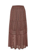 Load image into Gallery viewer, Kaffe KAella Maxi Skirt-Dull Orange-Fi&amp;Co Boutique
