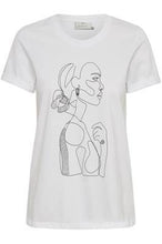 Load image into Gallery viewer, Kaffe KAfarrie T-Shirt MIN 16 PCS-Optical White-Fi&amp;Co Boutique
