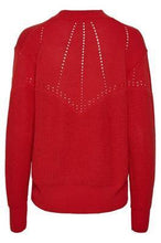 Load image into Gallery viewer, Kaffe KAkarine Pullover-Cherry Tomato-Fi&amp;Co Boutique
