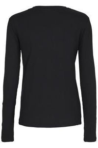 Kaffe KAlia Long Sleeve T-shirt-Midnight Marine-Fi&Co Boutique