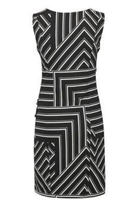 Kaffe KAline India Dress-Black deep/Chalk-Fi&Co Boutique