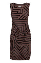 Load image into Gallery viewer, Kaffe KAline India Dress-Black deep/Chalk-Fi&amp;Co Boutique
