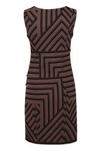 Kaffe KAline India Dress-Black deep/Chalk-Fi&Co Boutique