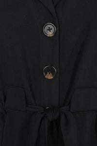 Kaffe KAlone Shirt Jacket-Black-Fi&Co Boutique