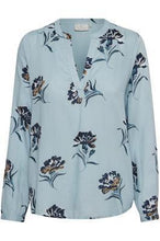 Load image into Gallery viewer, Kaffe KAlora Tilly Blouse-Midnight Marine-Fi&amp;Co Boutique
