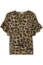 Load image into Gallery viewer, Kaffe KAmarie Blouse-Tiger&#39;s Eye-Fi&amp;Co Boutique
