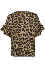 Load image into Gallery viewer, Kaffe KAmarie Blouse-Tiger&#39;s Eye-Fi&amp;Co Boutique
