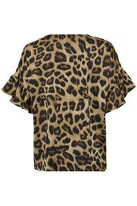 Kaffe KAmarie Blouse-Tiger's Eye-Fi&Co Boutique