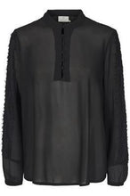 Load image into Gallery viewer, Kaffe KApitta Blouse-Black Deep-Fi&amp;Co Boutique
