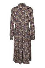 Load image into Gallery viewer, Kaffe KAselly Midi Dress-Midnight Marine-Fi&amp;Co Boutique
