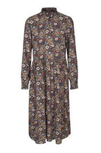 Load image into Gallery viewer, Kaffe KAselly Midi Dress-Midnight Marine-Fi&amp;Co Boutique
