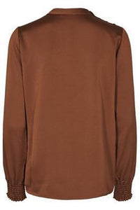 Kaffe KAthea Blouse-Tortoise Shell-Fi&Co Boutique