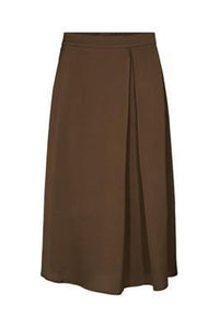 Kaffe KAthea Midi Skirt-Tortoise Shell-Fi&Co Boutique