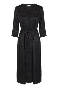 Kaffe KAvella Dress-Black Deep-Fi&Co Boutique